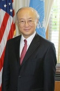 Yukiya Amano, a Japanese diplomat and director-general of the International Atomic Energy Agency.