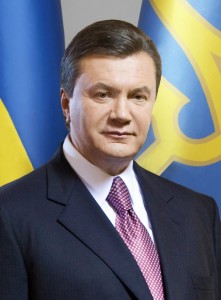Ousted Ukrainian President Viktor Yanukovych.