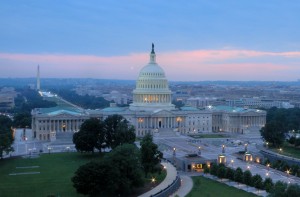 The U.S. Capitol.
