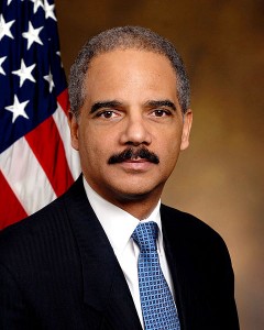 Attorney General Eric Holder. (Photo credit: Department of Justice)