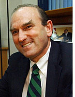 Former Assistant Secretary of State Elliott Abrams, who was a leading neocon inside President George W. Bush's National Security Council. 