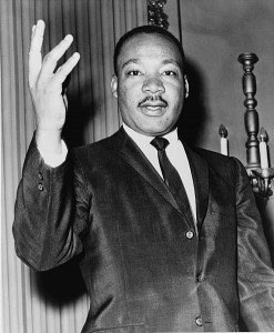 Rev. Martin Luther King Jr. in 1964, a powerful example of how dissenters have addressed injustice in America and given meaning to democracy.