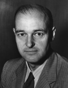 U.S. diplomat George F. Kennan who is credited with devising the strategy of deterrence against the Soviet Union after World War II.