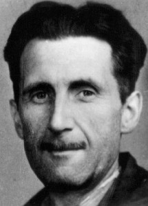 Author George Orwell.