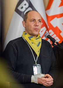Ukrainian Secretary for National Security Andriy Parubiy.