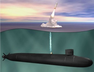 An artist's rendition of the future SSBN-X nuclear-armed submarine. (U.S. Navy graphic)