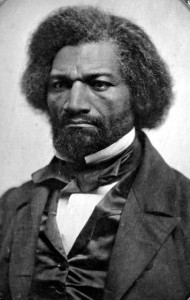 Ex-slave and abolitionist leader Frederick Douglass in 1856.