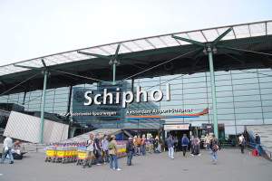 Amsterdam's Schiphol Airport.
