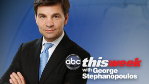 ABC-TV anchor George Stephanopoulos.
