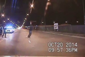 Dashcam video of Chicago police shooting Laquan McDonald.