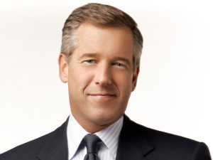 Longtime NBC news anchor, Brian Williams 