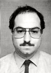 Convicted Israeli spy Jonathan Pollard in the photo from his U.S. Naval Intelligence ID.
