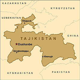 map-tajikistan