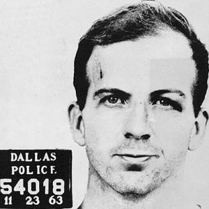 Lee Harvey Oswald, the accused assassin of President John F. Kennedy.