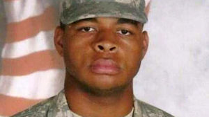 Micah Johnson, the Afghan War veteran accused of murdering five Dallas police officers on July 8, 2016. After being cornered, he was killed by a bomb delivered by a police remote-controlled robot. 