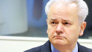 Serbian leader Slobodan Milosevic.