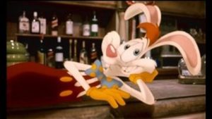 Roger Rabbit from the 1988 animated film, "Who Framed Roger Rabbit?"