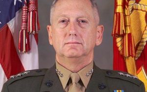Retired Marine General James Mattis, President-elect Donald Trump's choice to become Secretary of Defense.