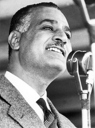Egypt’s former President Gamal Abdel Nasser (Wikimedia)