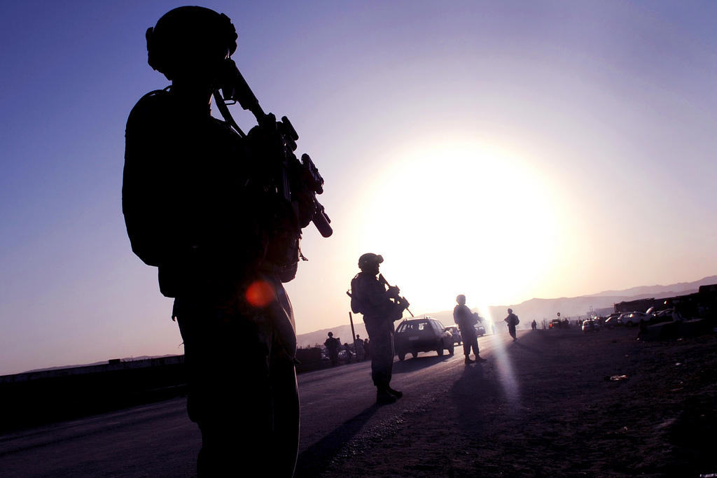 Arizona National Guard on duty in Sharana, Afghanistan, 2009. (The National Guard via Flckr)