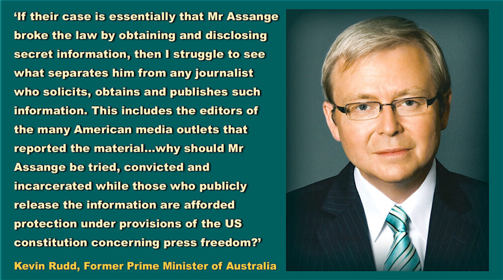 UPDATES - The extradition of Julian Assange would undermine freedom of speech plus MORE Kevin-Rudd-1000x557