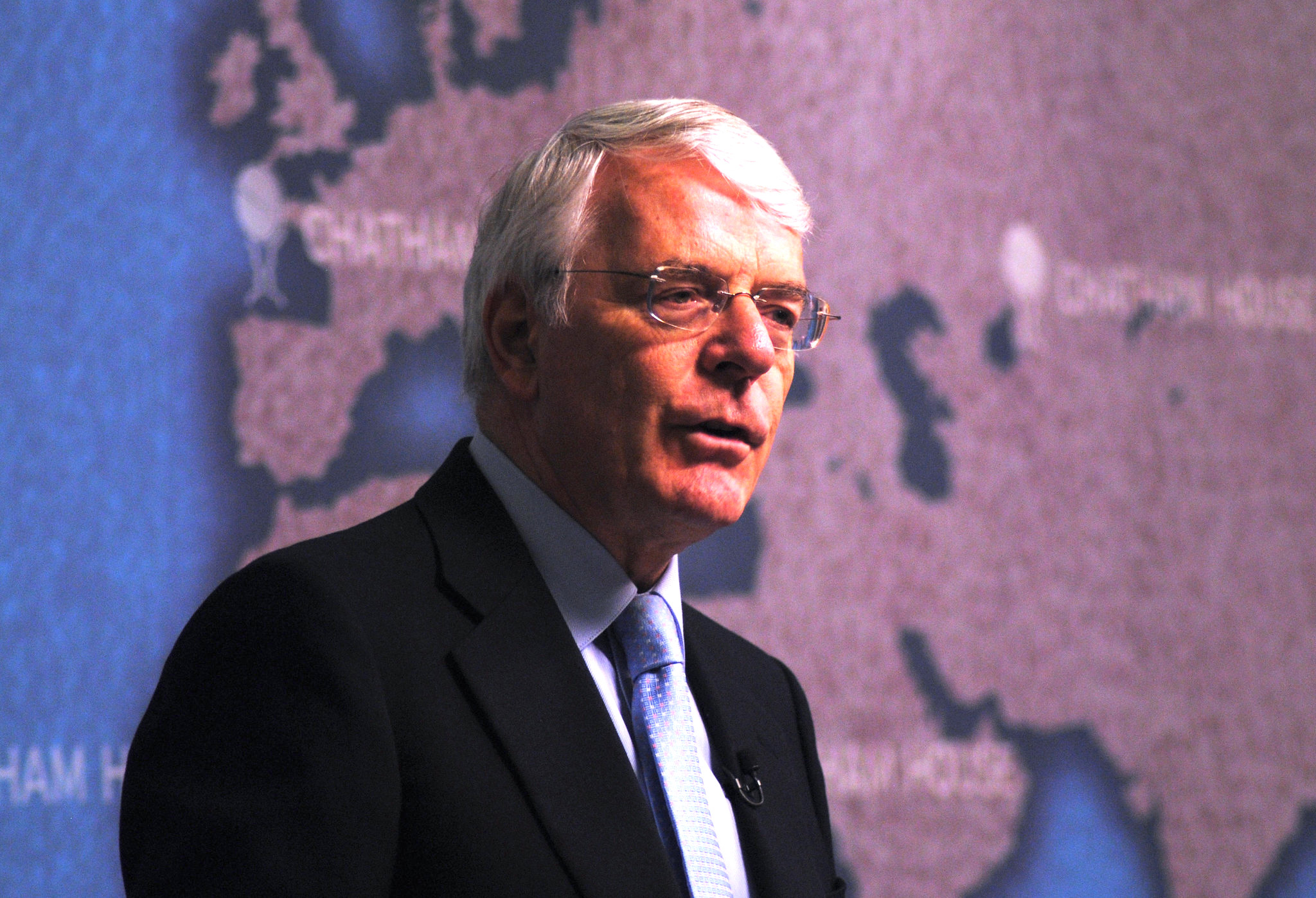 Former U.K. Prime Minister John Major in 2013. Photo: Chatham House/Flickr. 
