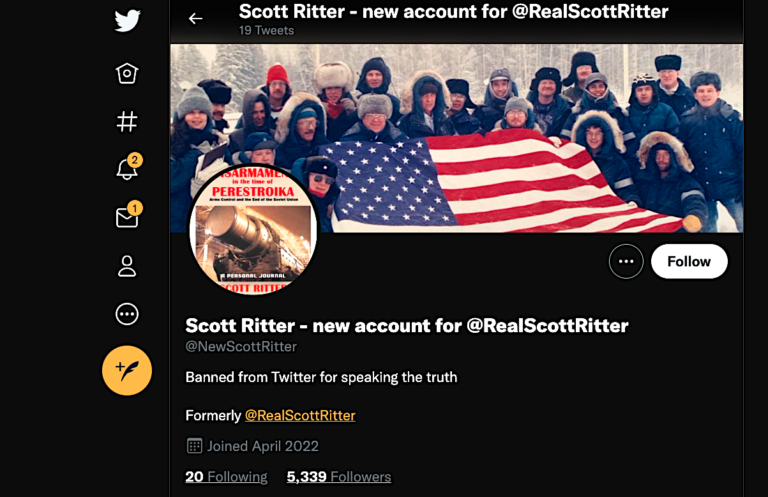 New Scott Ritter