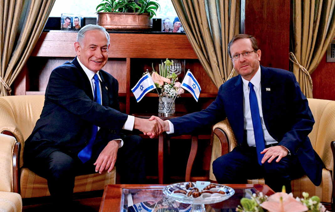 Herzog Netanjahu 13. listopad 2022