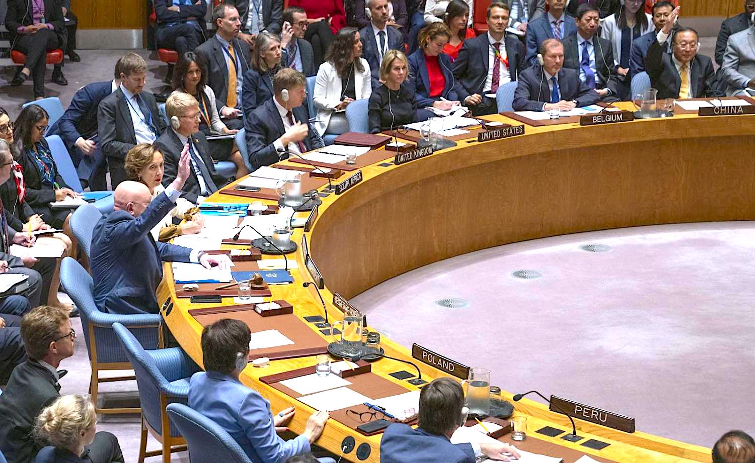 WATCH: LIVE!- UN Security Council Debates Iran Attack