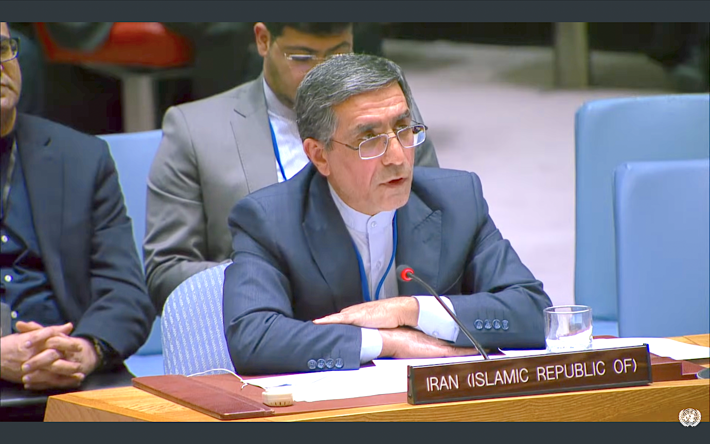 Russia Blasts US at UN Security Council Over Iran