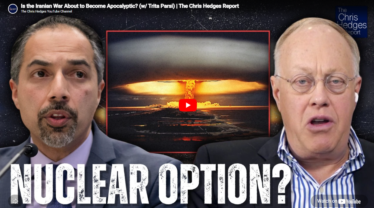 Hedges Report: On the Brink of Apocalyptic