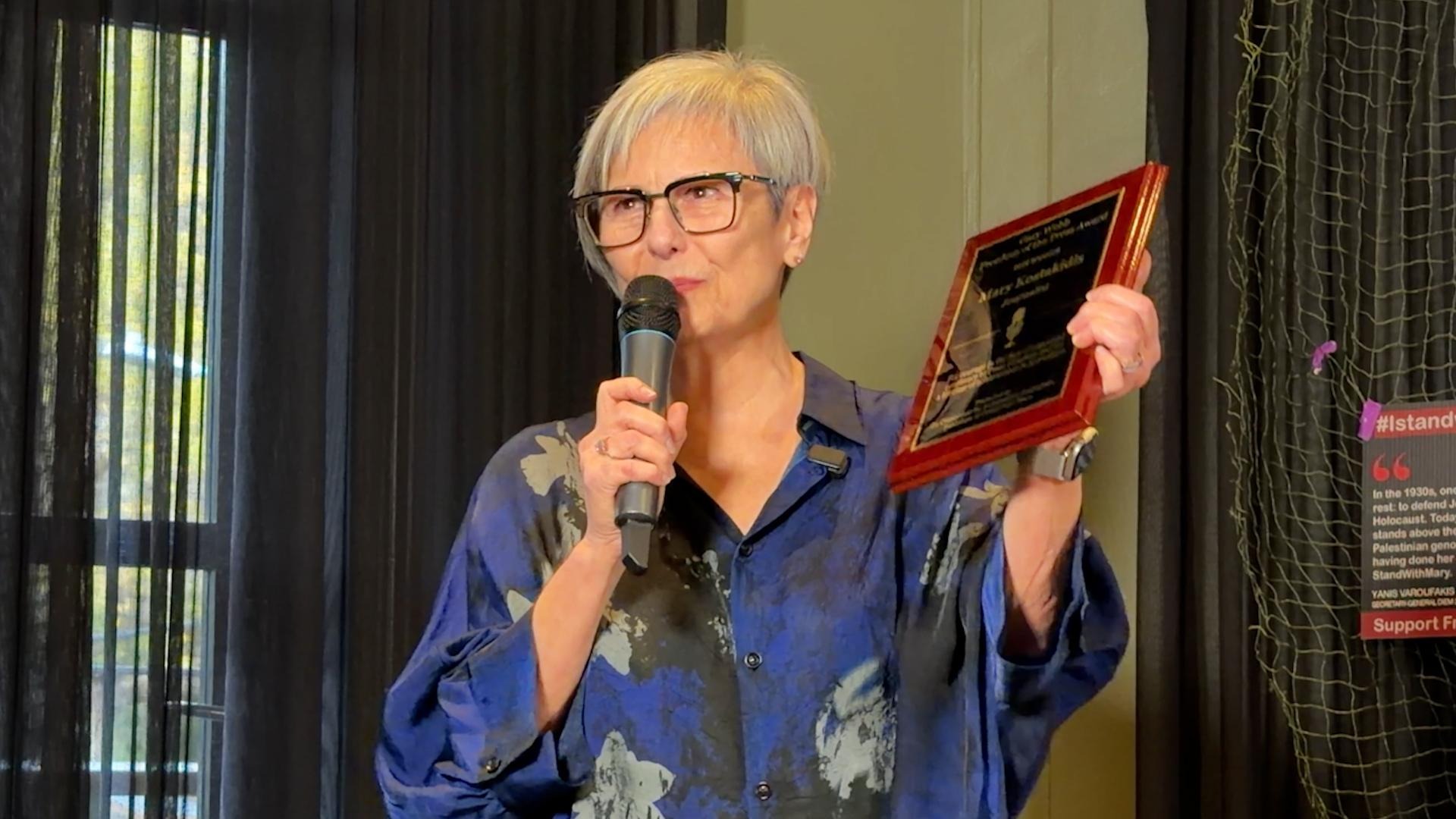 Mary Kostakidis Wins CN's Gary Webb Award